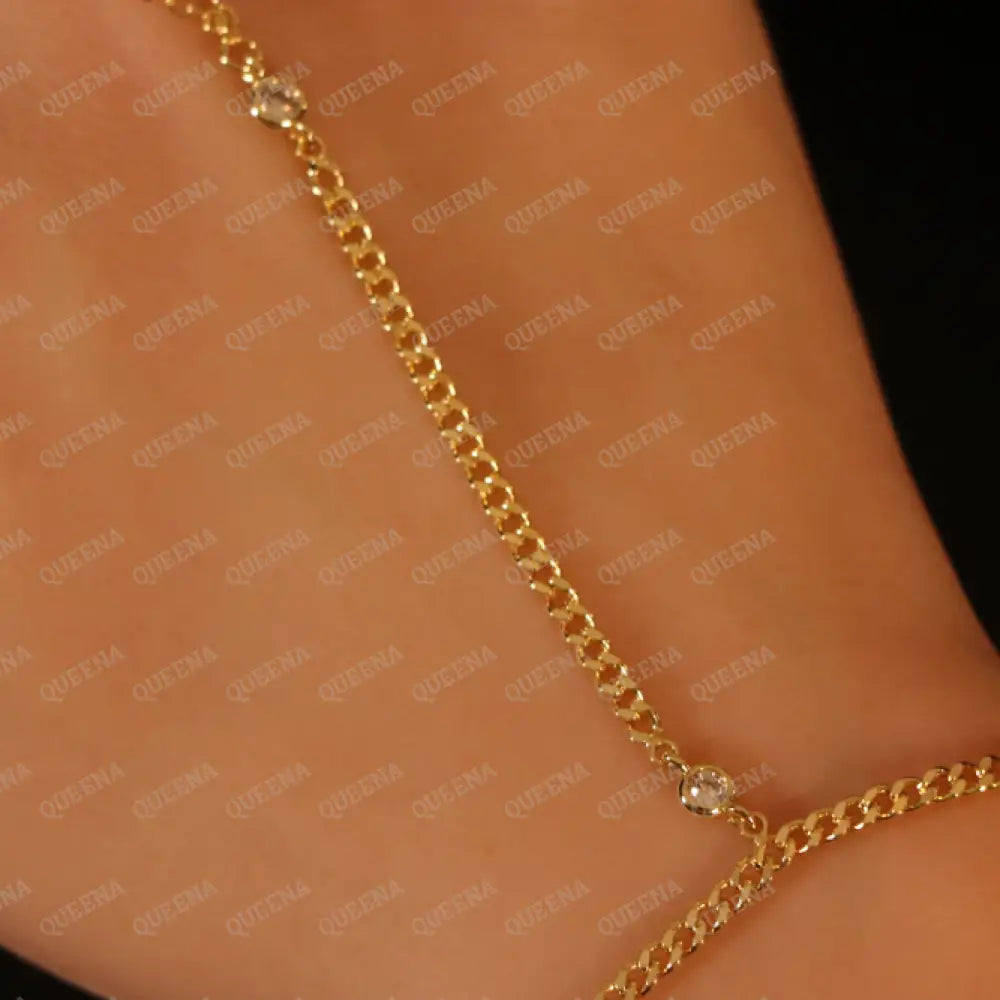 SALMA Hand Chain Bracelet Bracelet