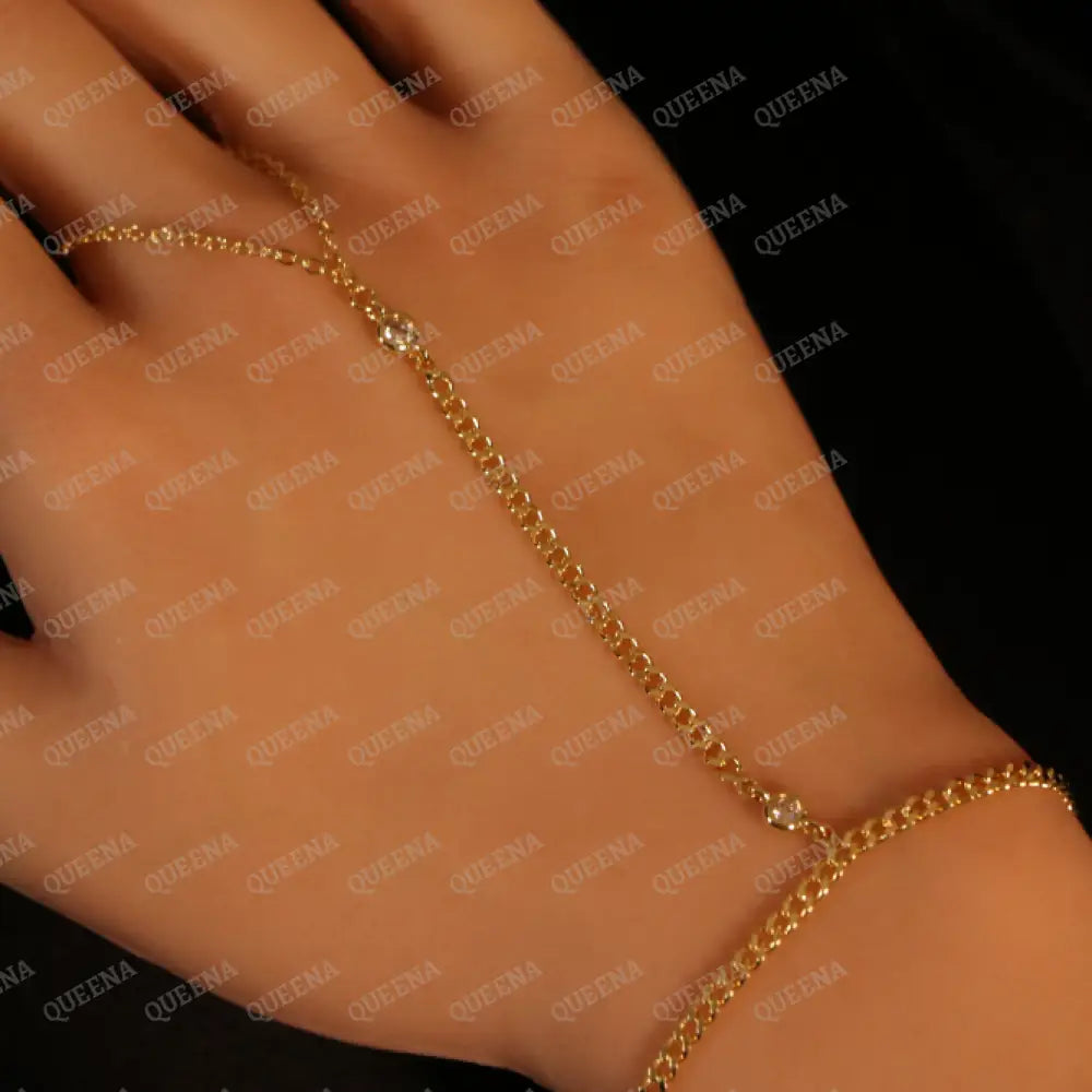 SALMA Hand Chain Bracelet Bracelet