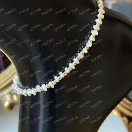Simple Pearls Anklet Anklet