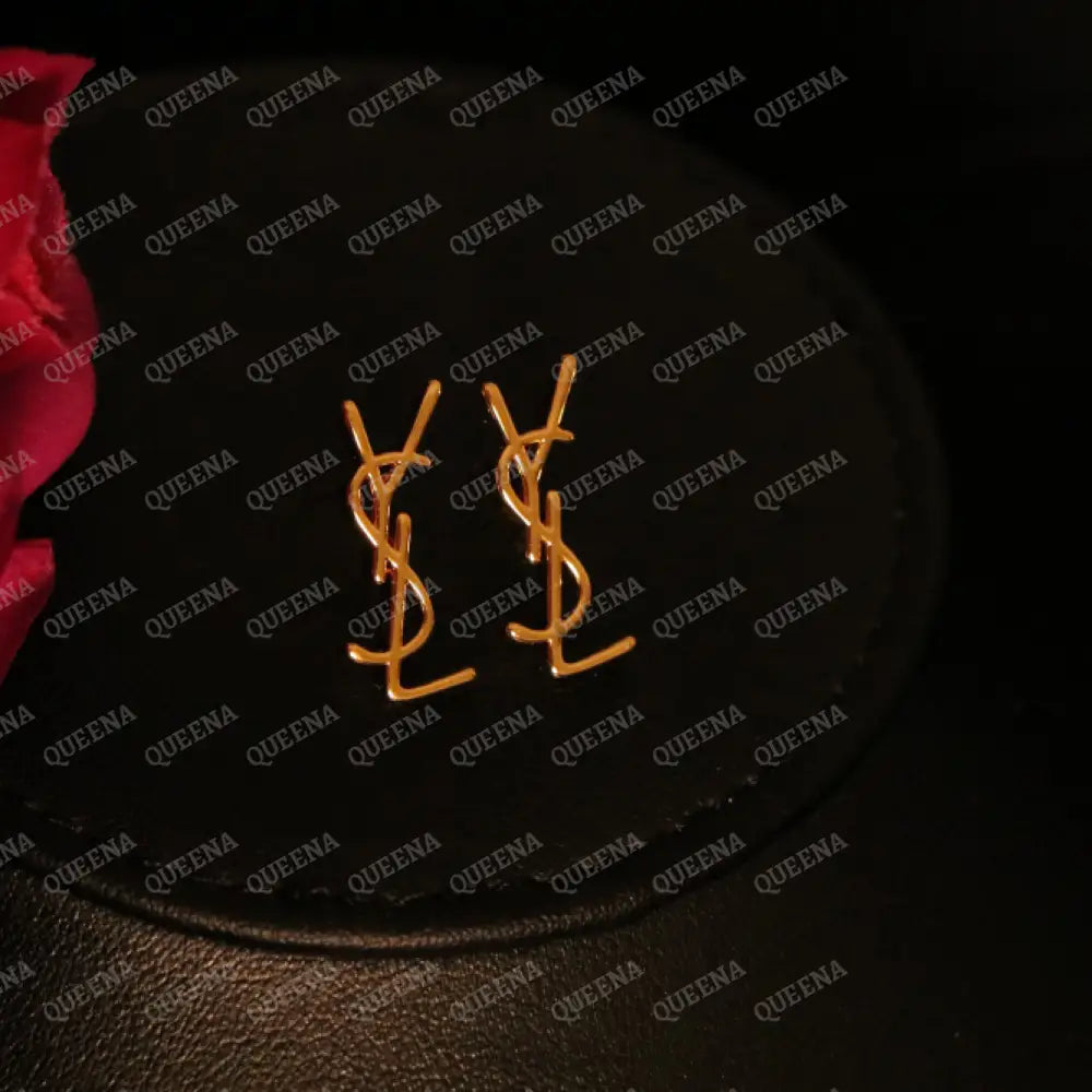 Simple YSL Stud Earrings Earrings