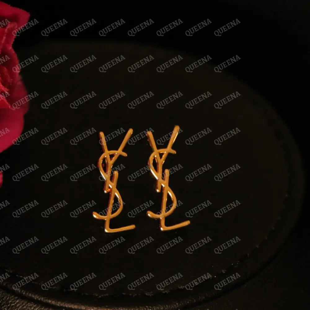 Simple YSL Stud Earrings Earrings