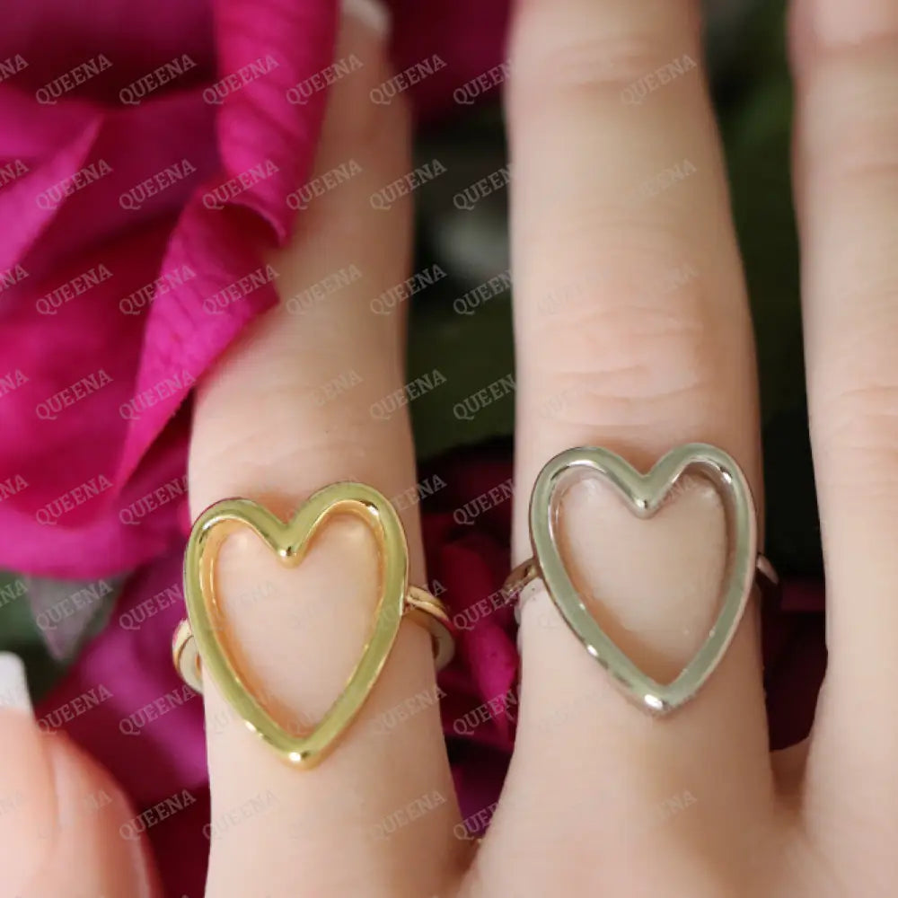 Sweet Heart Ring - Adjustable (Free Size) Ring Rings