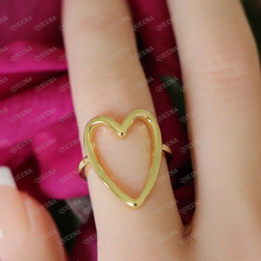 Sweet Heart Ring - Adjustable (Free Size) Ring Rings