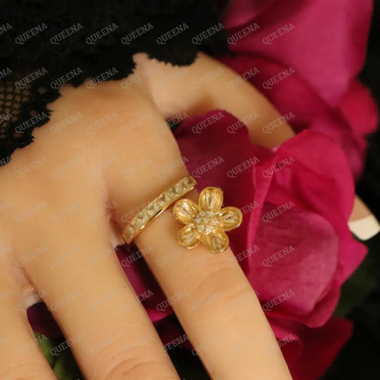 Sweet Jasmin Ring - Adjustable (Free Size) Ring Rings