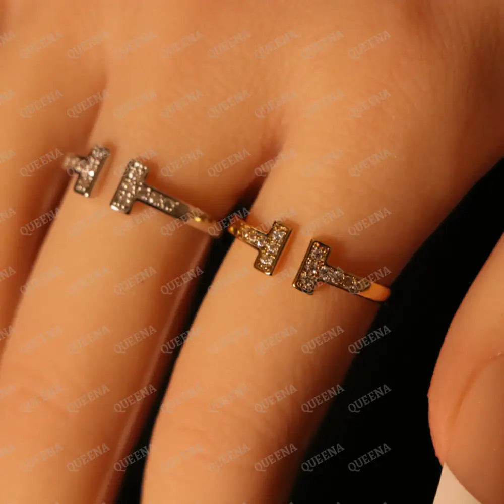 Tara T- Ring - Adjustable (Free Size) Rings