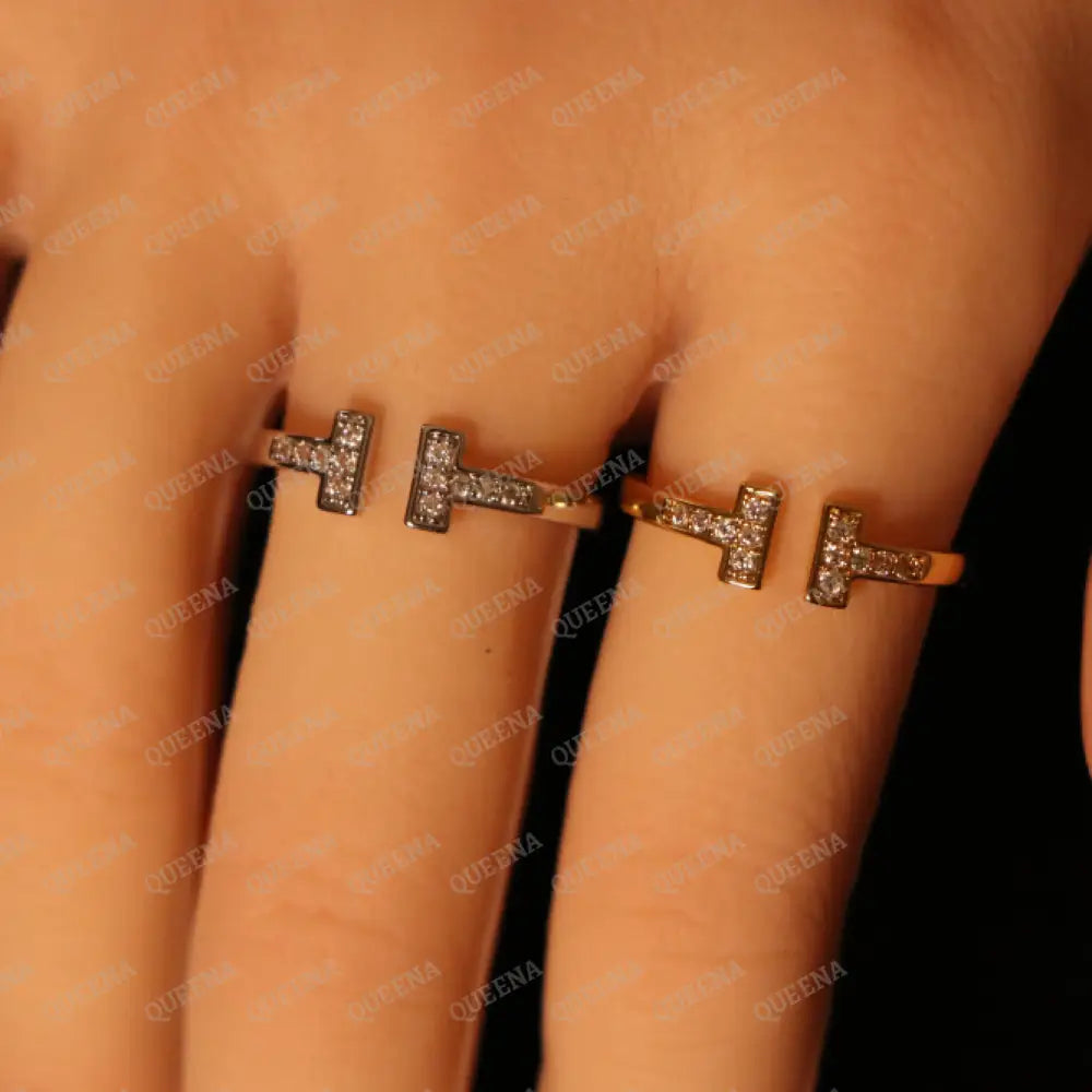 Tara T- Ring - Adjustable (Free Size) Rings