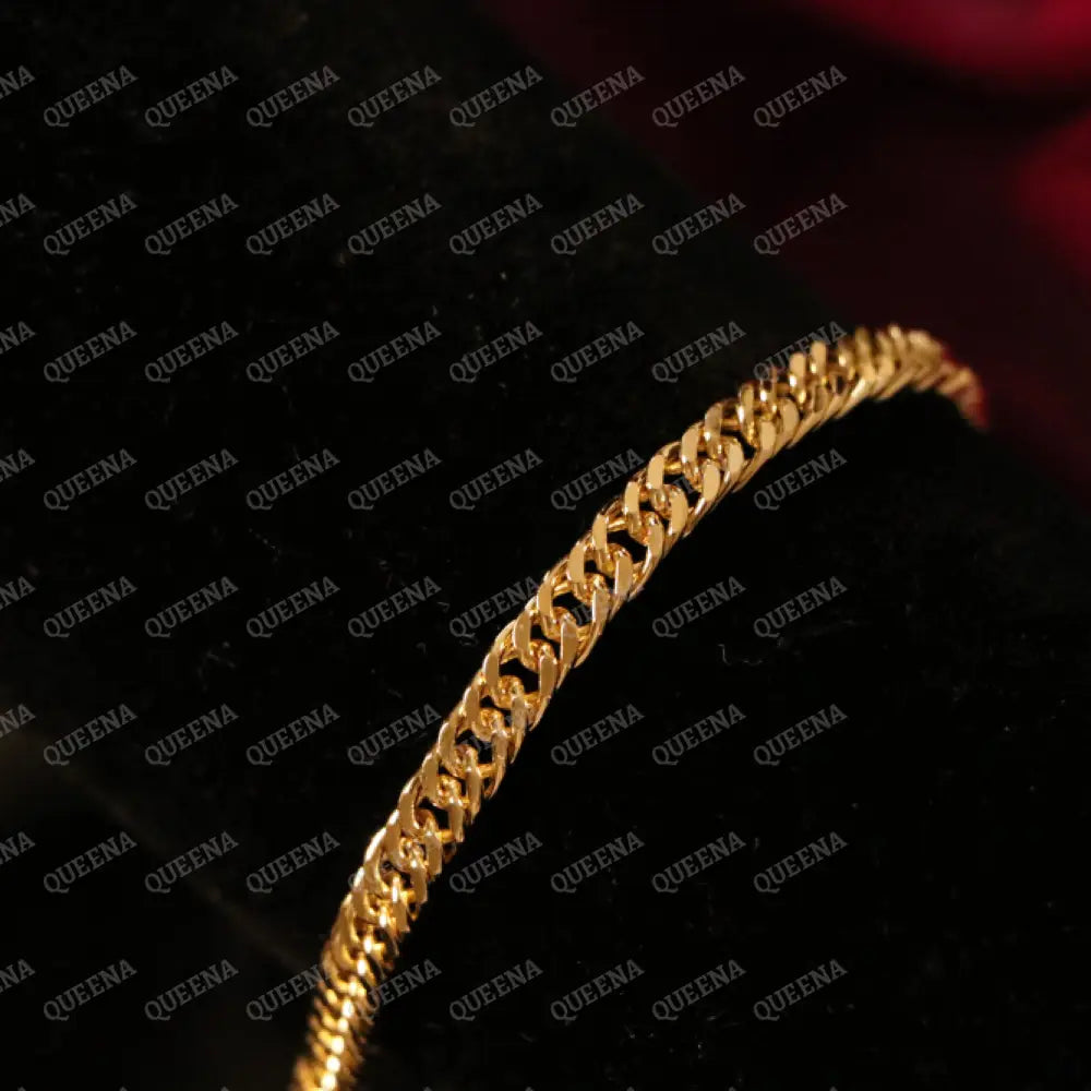 Thin Gold-plated Janzeer Chain Trendy Bracelet Bracelet