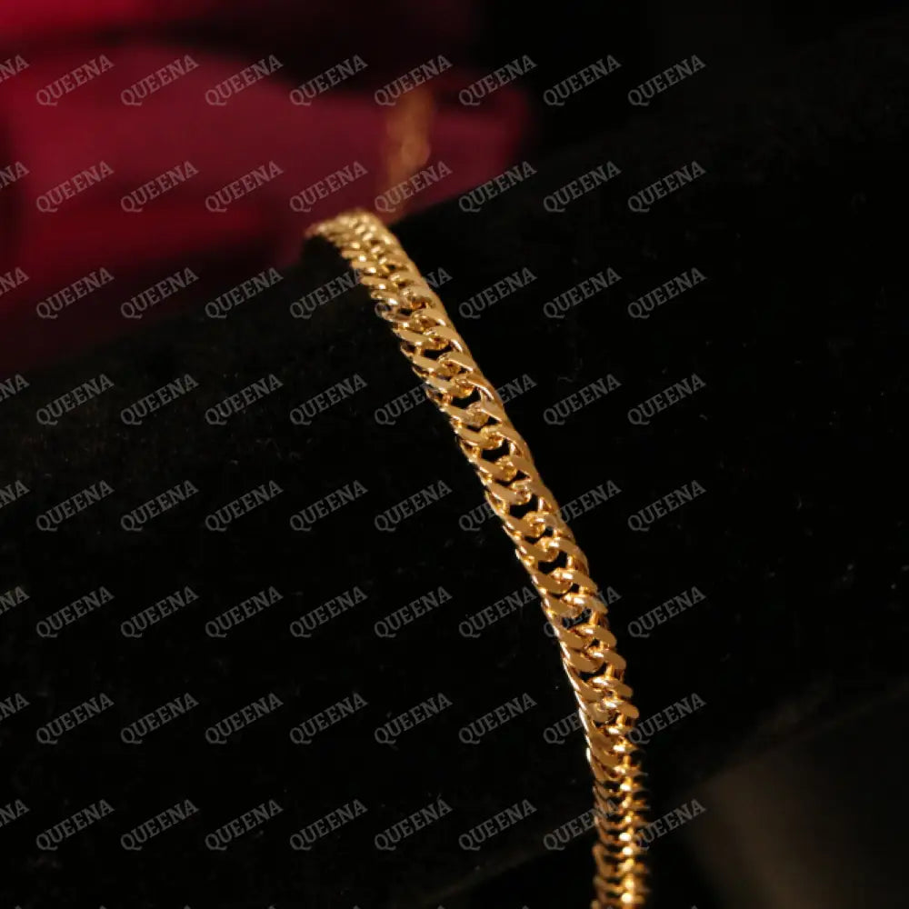 Thin Gold-plated Janzeer Chain Trendy Bracelet Bracelet