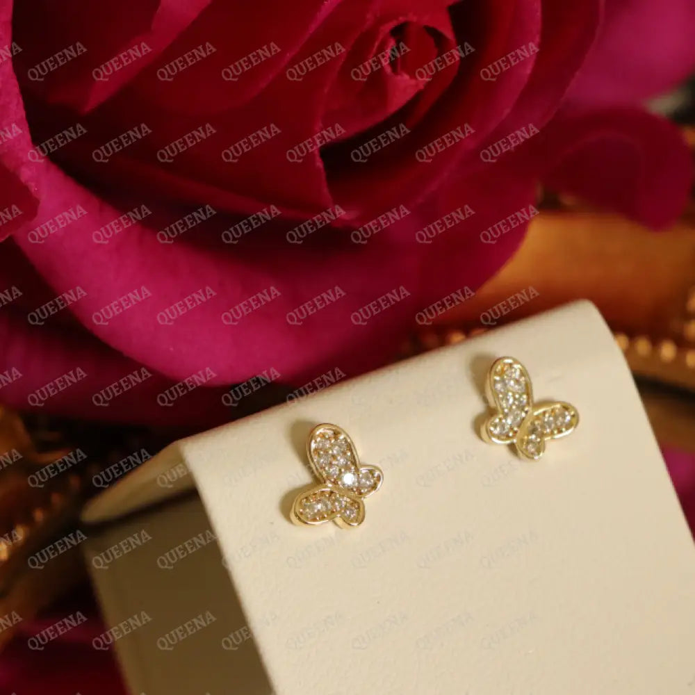 Tiny Cutie Butterfly Stud Earrings earrings