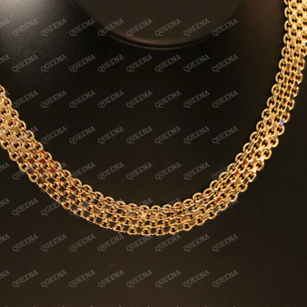 Trendy Daily wear Exlain Choker Necklace - High Quality 18k Gold Plated Statement Piece Necklaces