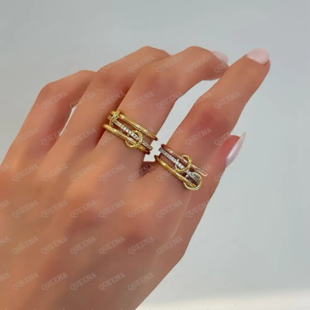 Trendy Trio Ring - Rings