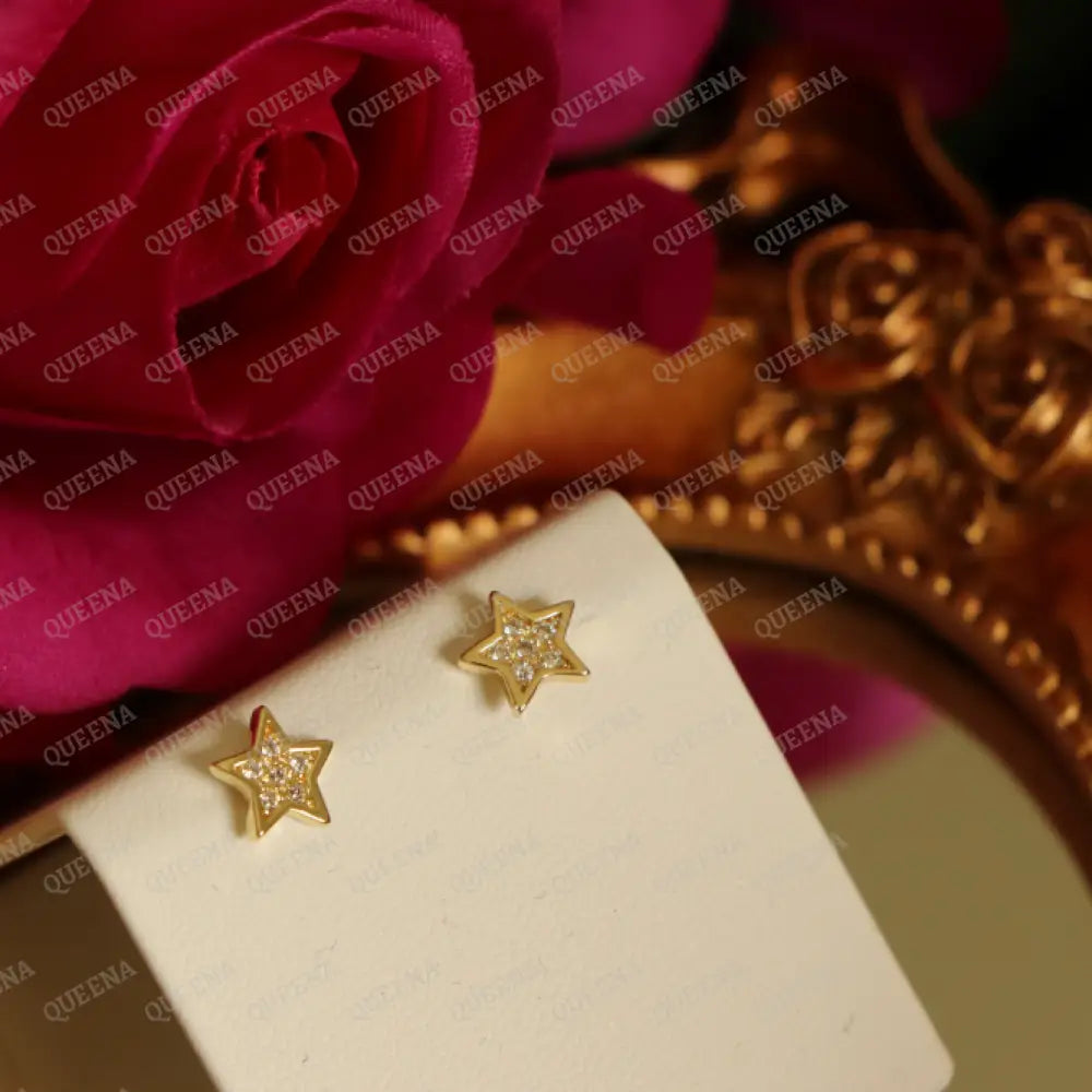 Twinkle Little Star Stud Earrings Earrings