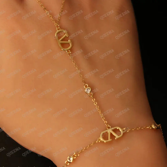 Valentina Hand Chain Bracelet Bracelet
