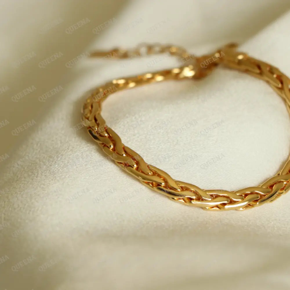 Venessa Bracelet - 18K Italy Gold-Plated Bracelet