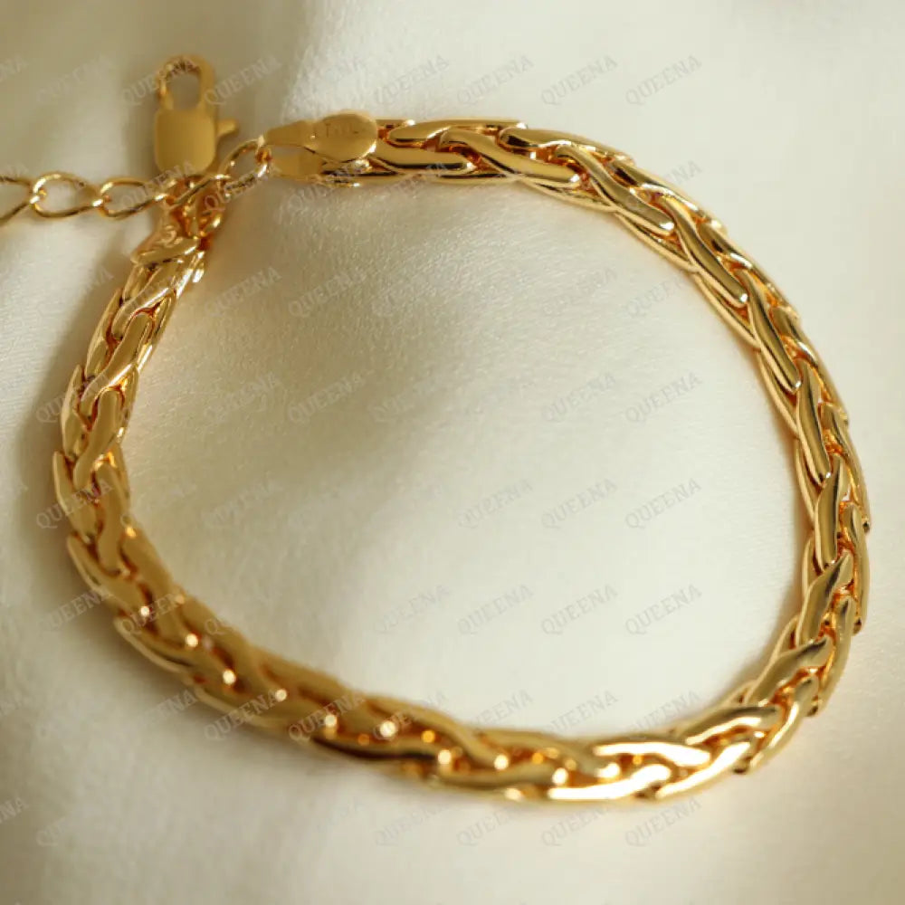 Venessa Bracelet - 18K Italy Gold-Plated Bracelet