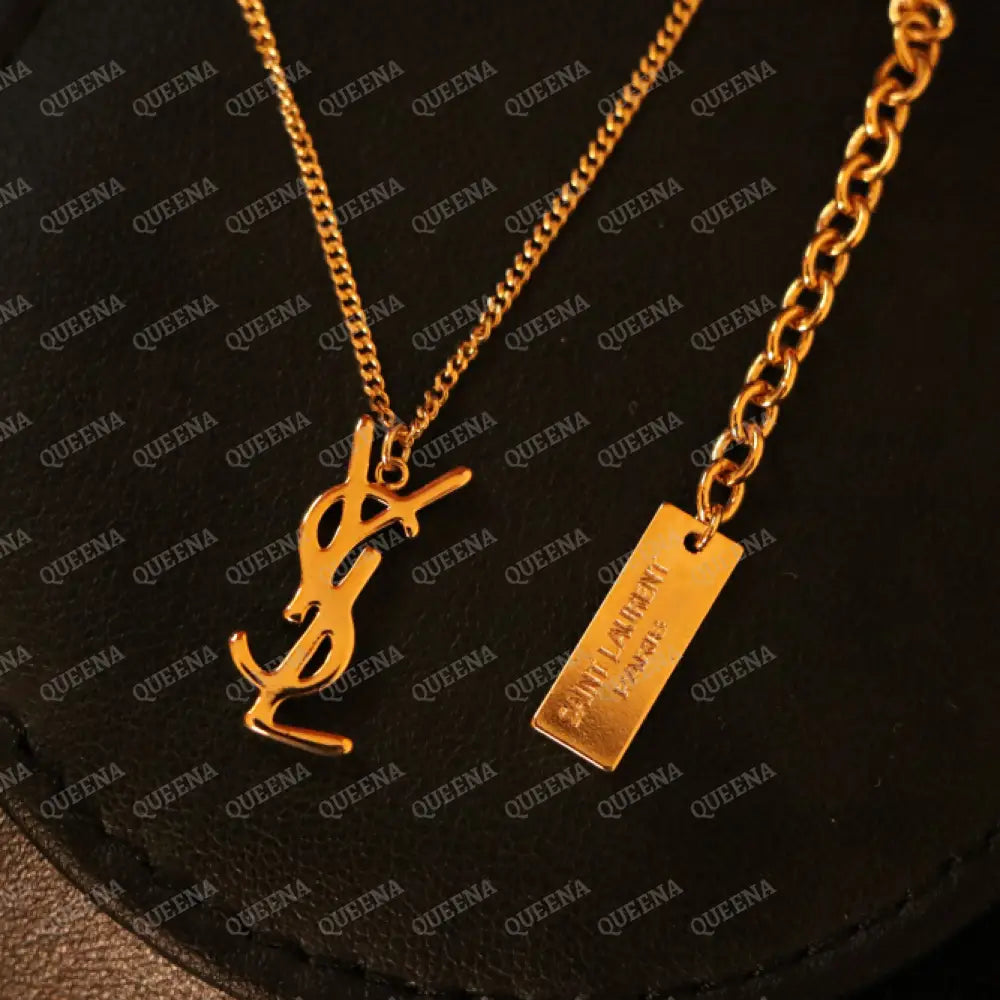YSL Golden Necklace Necklaces