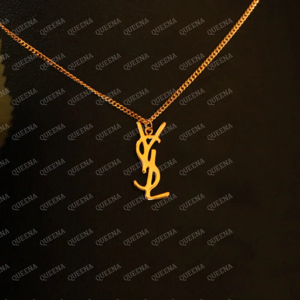 YSL Golden Necklace Necklaces